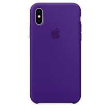 Чехол для iPhone Apple iPhone X Silicone Case Ultra Violet